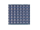 Half hole sunk Gold Blue oil plate